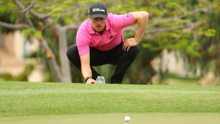 Golfer Richard Mansell